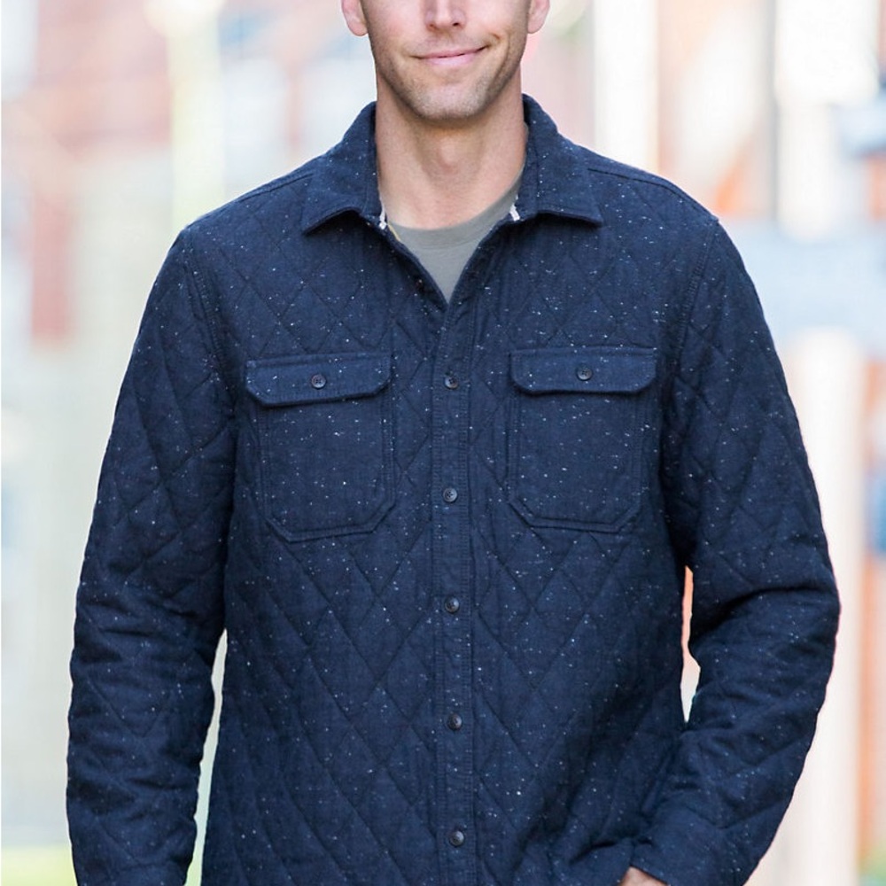 Jeremiah Ramsey Quilted Cotton Shirt Jacket